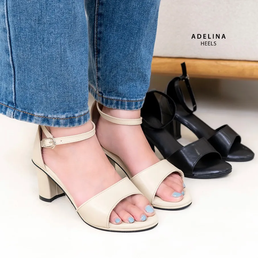 Bellashoesjkt Adelina Heels Hak 7cm Kerja Wanita