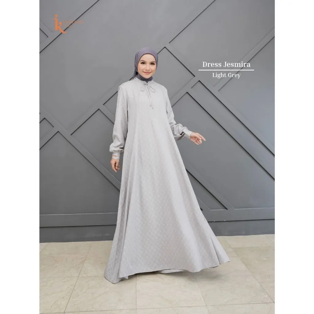 IniKami - Jesmira Gamis Lebaran 2026 Model Terbaru Premium Seragam Keluarga Bahan Halus Adem Mewah