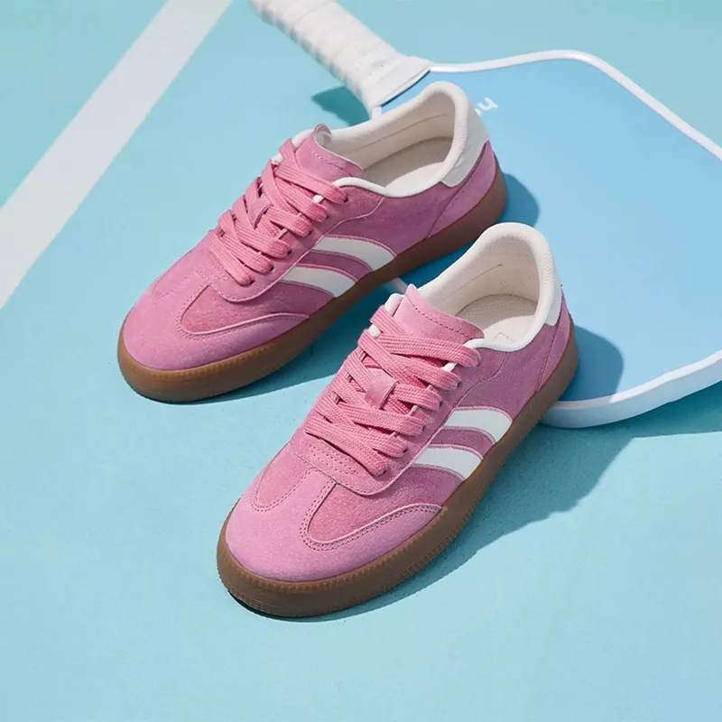 Hoxity - Double Star  Sepatu Sneakers Wanita original  korea style casual shoes fashion Skate-OD007