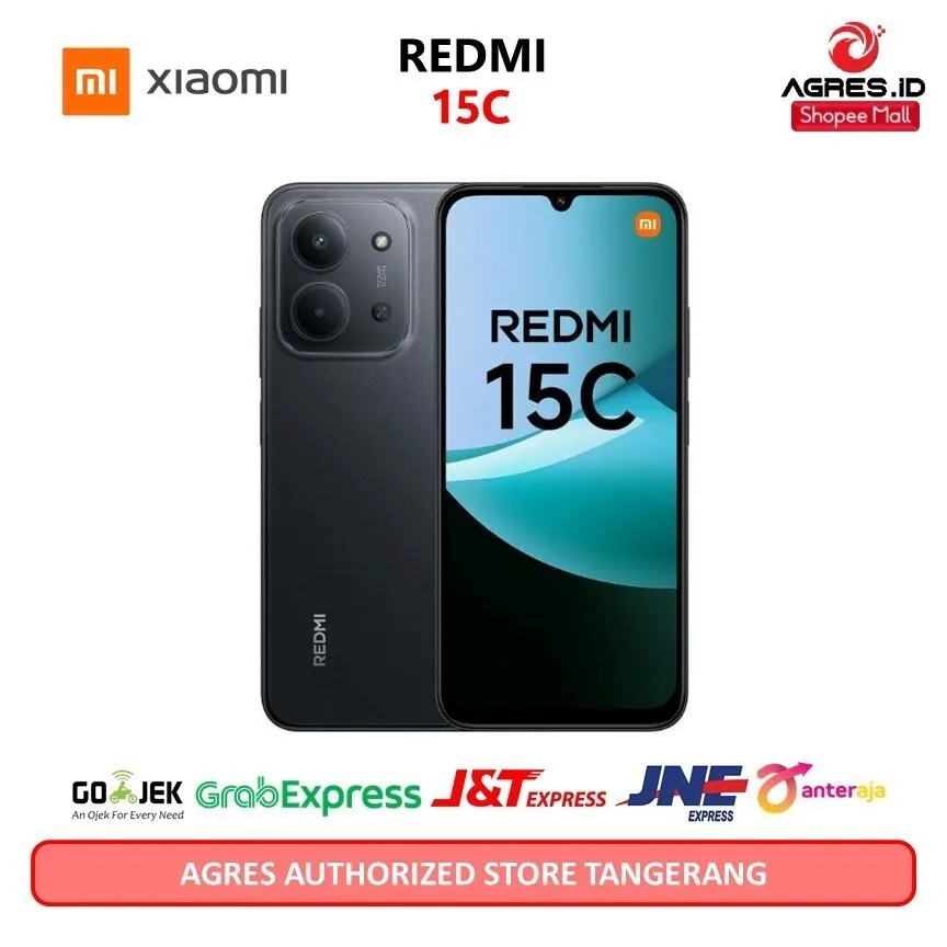 Xiaomi Redmi 15C (8+256) | Baterai 6000mAh | Layar Imersif 6.9" 120Hz | 50 MP