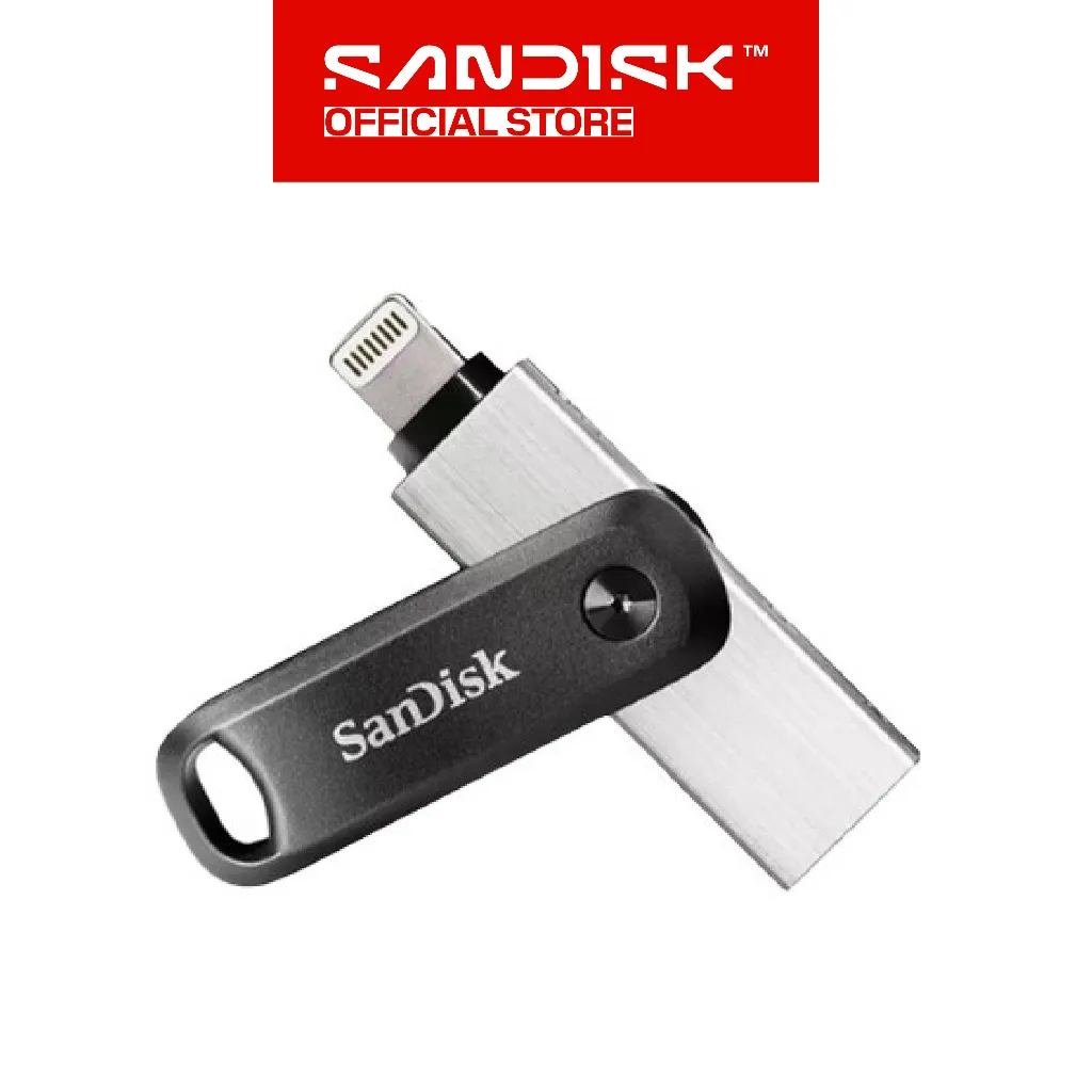 SANDISK Ixpand GO Flash Drive OTG Lightning USB 3.0 For Iphone / Ipad - 256GB