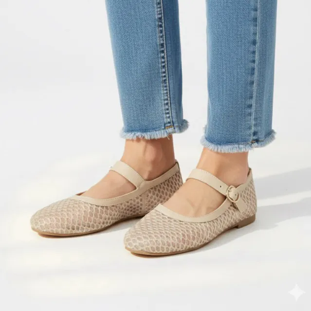 Tarompah Penelope Mocca Balet Wanita