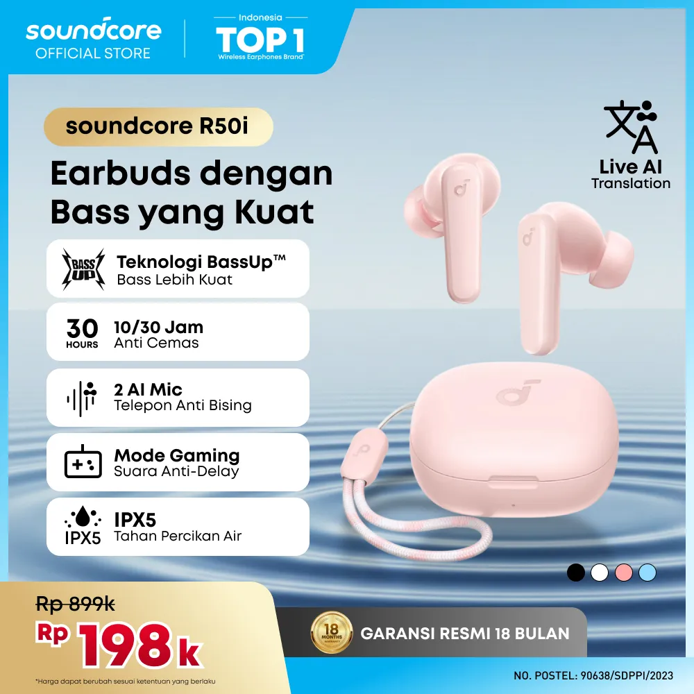Earphone TWS SoundCore R50i - A3949