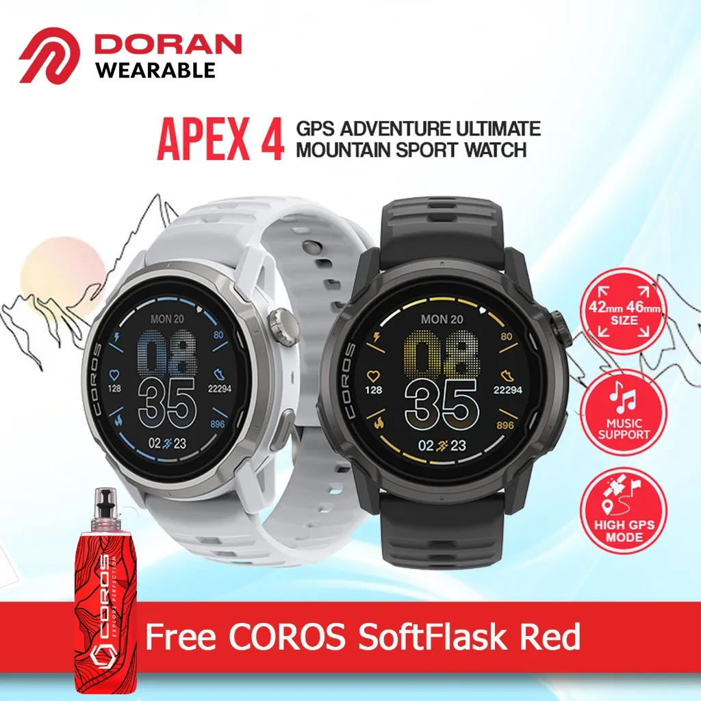 COROS APEX 4 GPS Ultimate Moutain Sport Watch