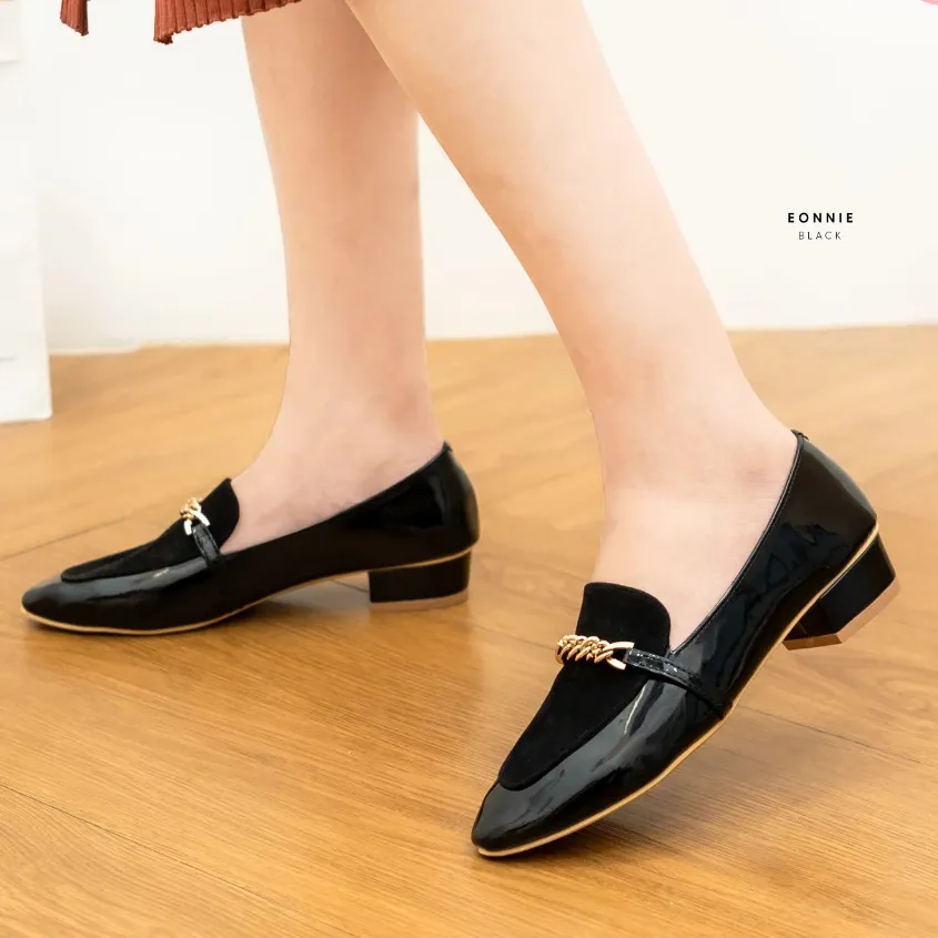 Bellashoesjkt Eonnie Flatshoes premium glossy Wanita Daily