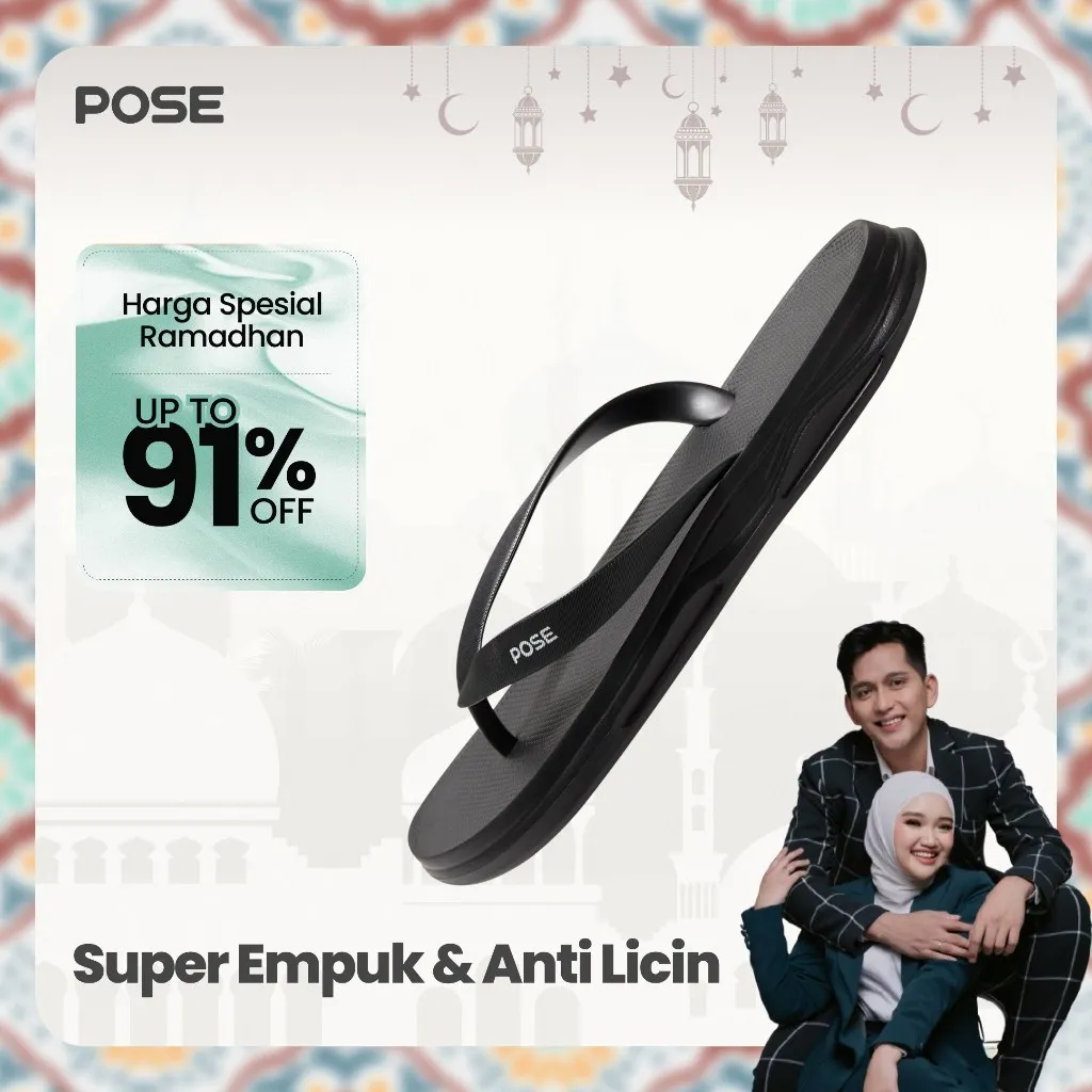 [POSE X  ilyas]POSE Traveling sandal jepit Anti-selip Nyaman Tahan aus lampu dalam di luar ruangan pria dan wanita Santai Serbaguna Kepopuleran kualitas 2024 musim panas Gaya panas Pantai P3246801