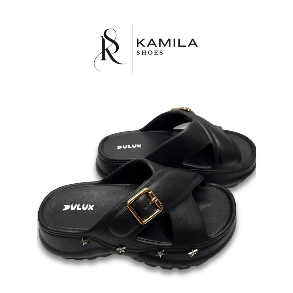 Sandal Anak Perempuan Variasi Gesper - Sandal Karet