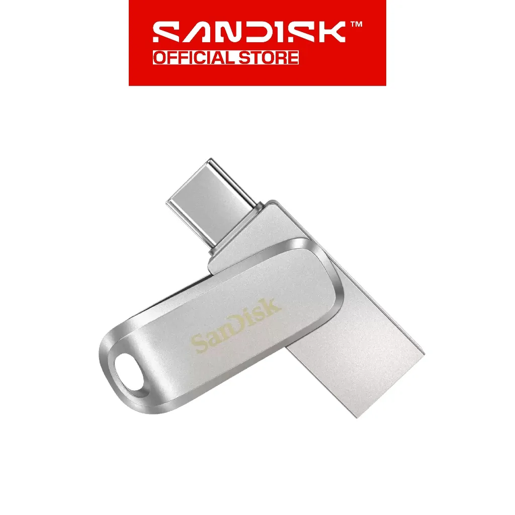 SANDISK Ultra Dual Drive Luxe OTG Type-C 1TB USB 3.2 - Metal (Up to 400MBps)