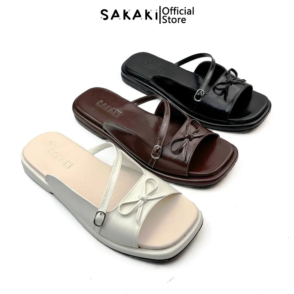 SAKAKI Chaca - Sandal Heels Wanita Hak 2cm Desain Elegan Nyaman