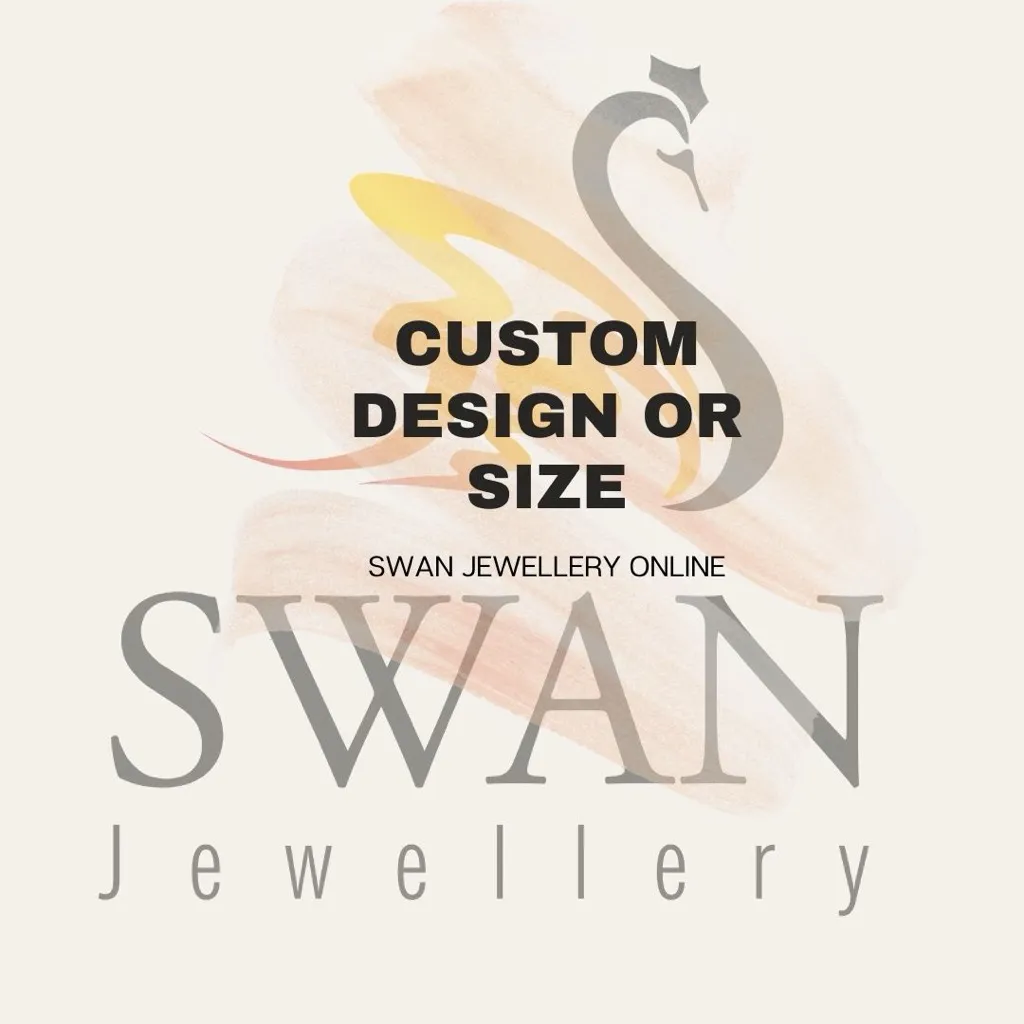 Custom Anting kupu kupu Berlian Swan Jewellery