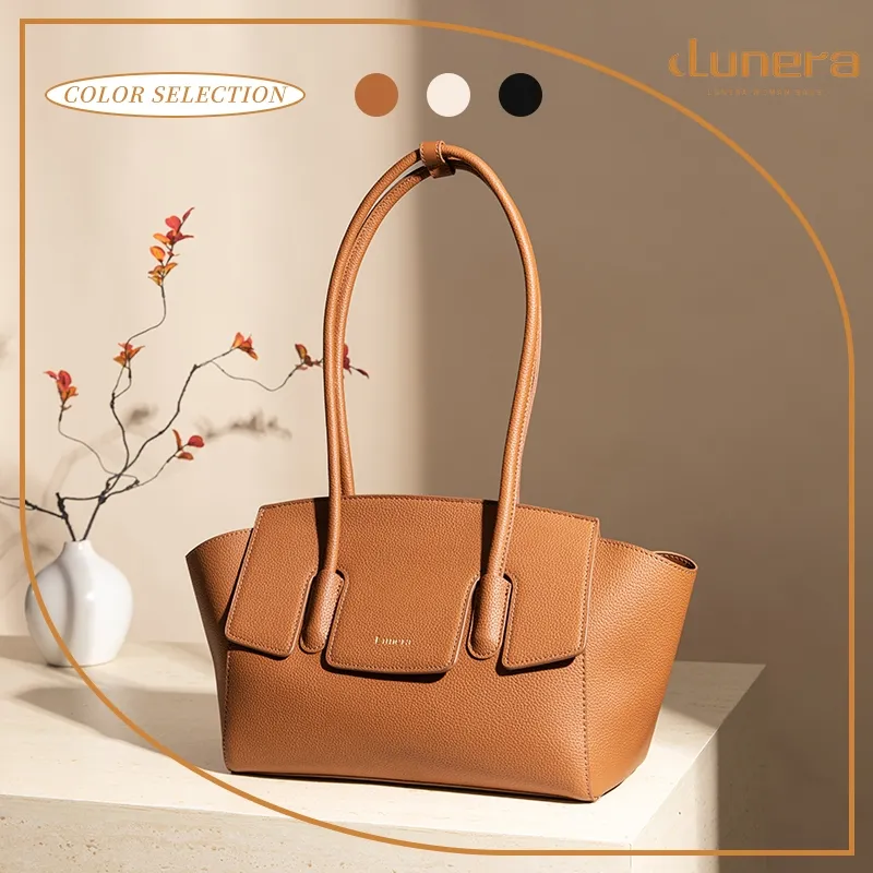 LUNERA Tote Bag Wanita Selempang Big Size  Aurelia  Bag Tas Ringan Dan Serbaguna Untuk Aktivitas Sehari Hari Tas Berkapasitas Besar