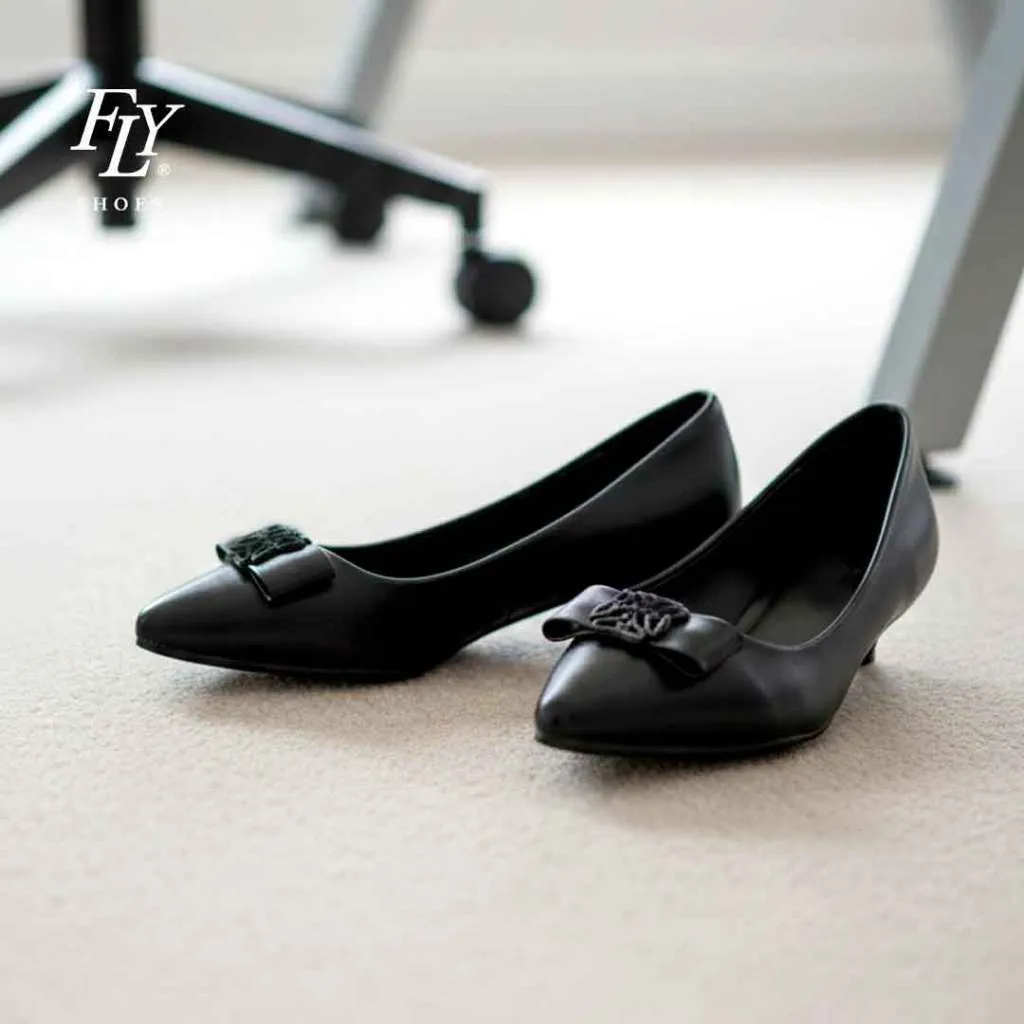 FLY SHOES Diana Sepatu Heels Wanita 9340 in Black