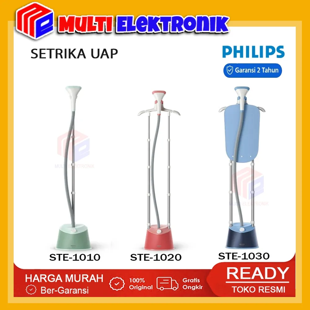Philips Setrika Uap Berdiri STE1010 / STE1020 / STE1030 Stand Garment Steamer