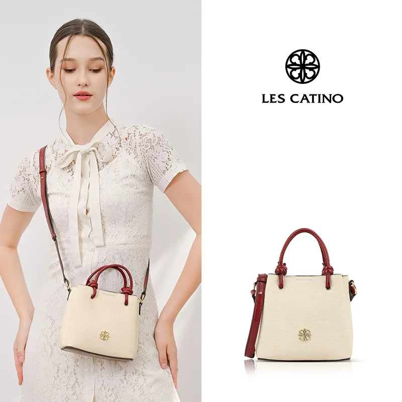 Tas Wanita Les Catino Cintya Pique Satchel