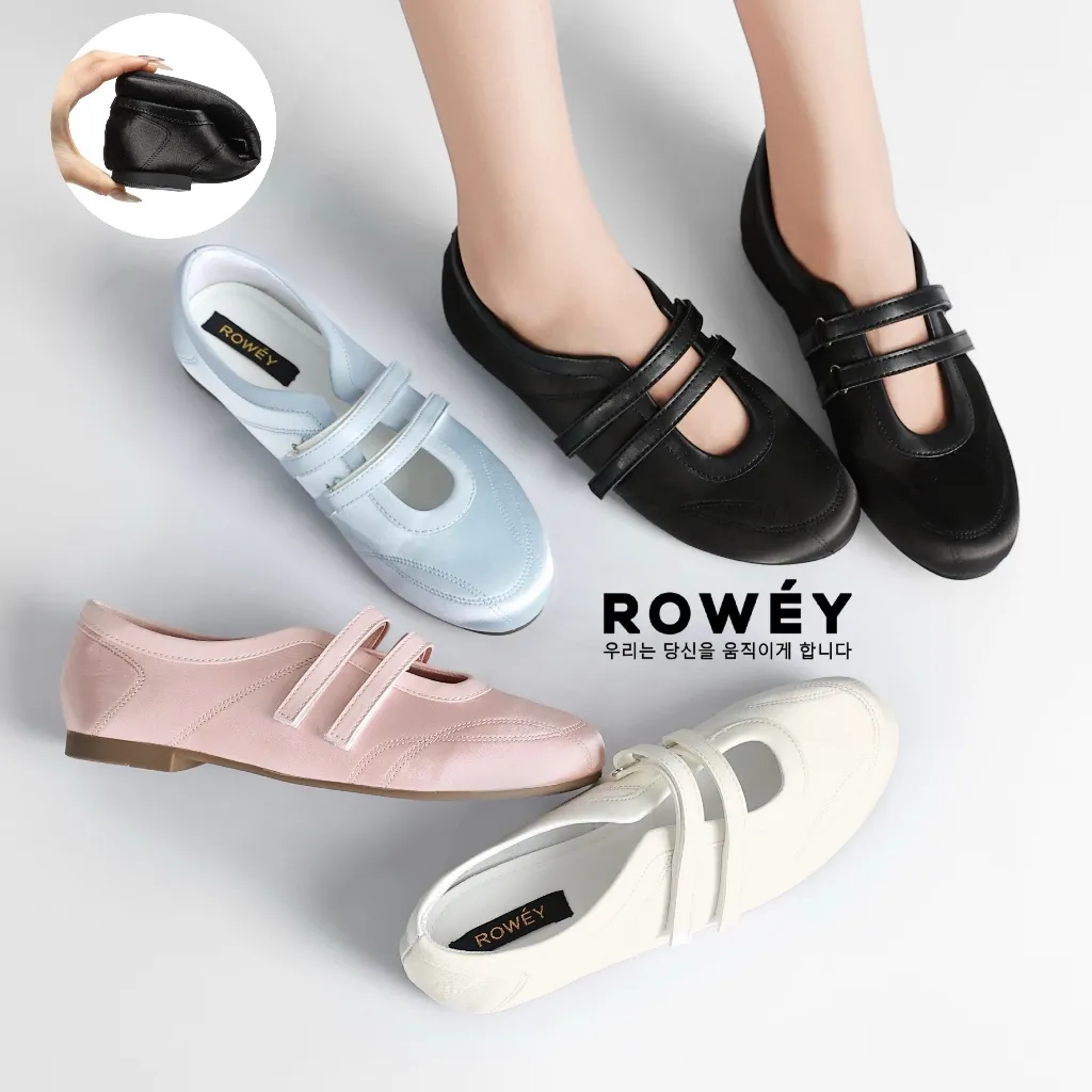 Rowey Sepatu Ballet Sneakers Sepatu Flat Wanita Flat Shoes Reyna