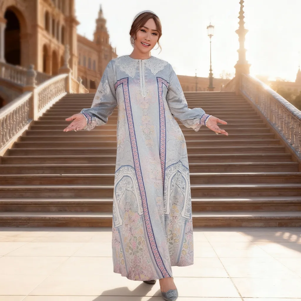 MANDJHA Valerina Dress Raya By IVAN GUNAWAN - Busana Muslim Modest ORIGINAL