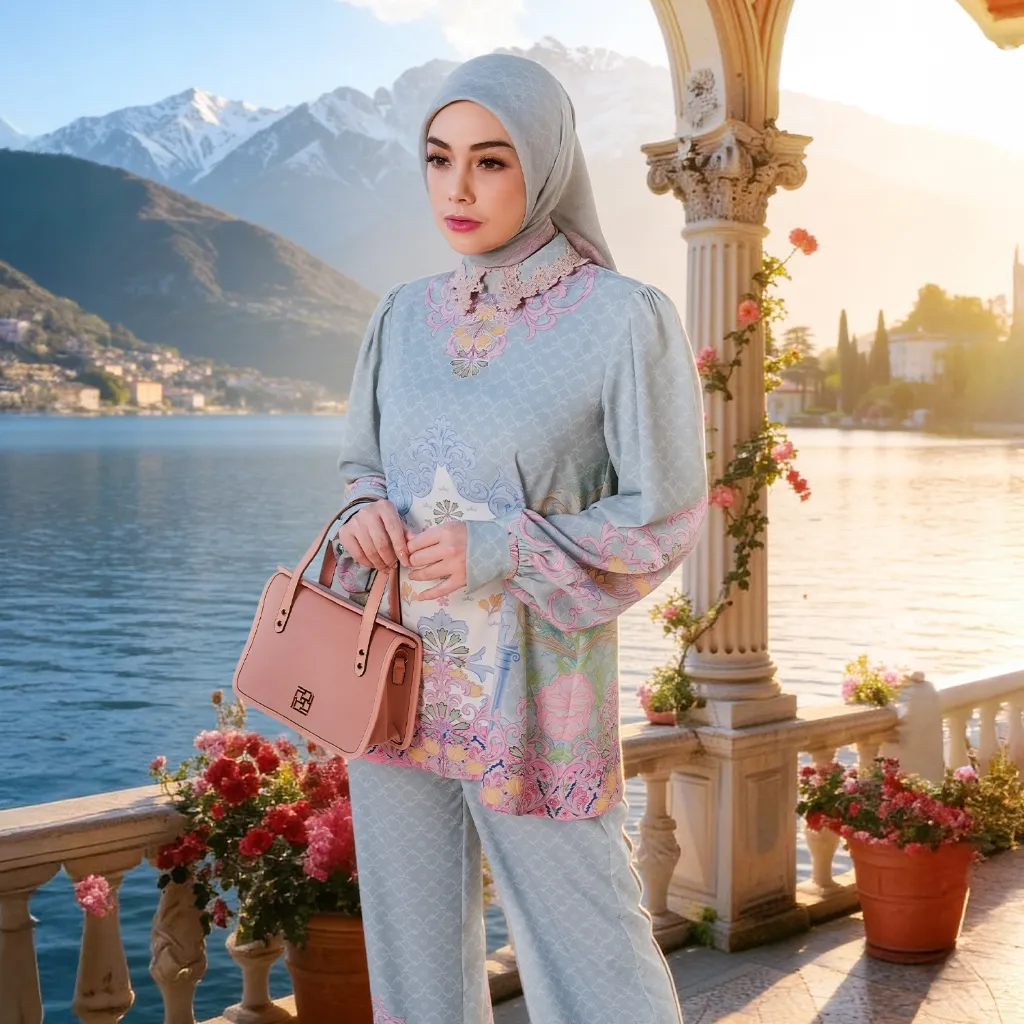 MANDJHA Eliora Set Raya By IVAN GUNAWAN - Busana Muslim Modest ORIGINAL