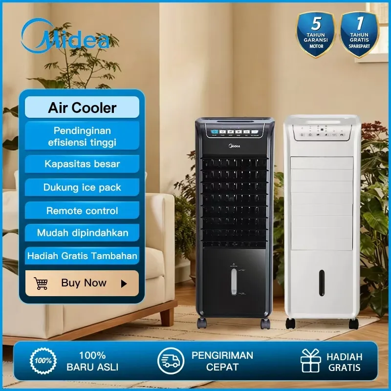 Midea 6.0L 55w Air Cooler AC100-A / AC100-A(B)