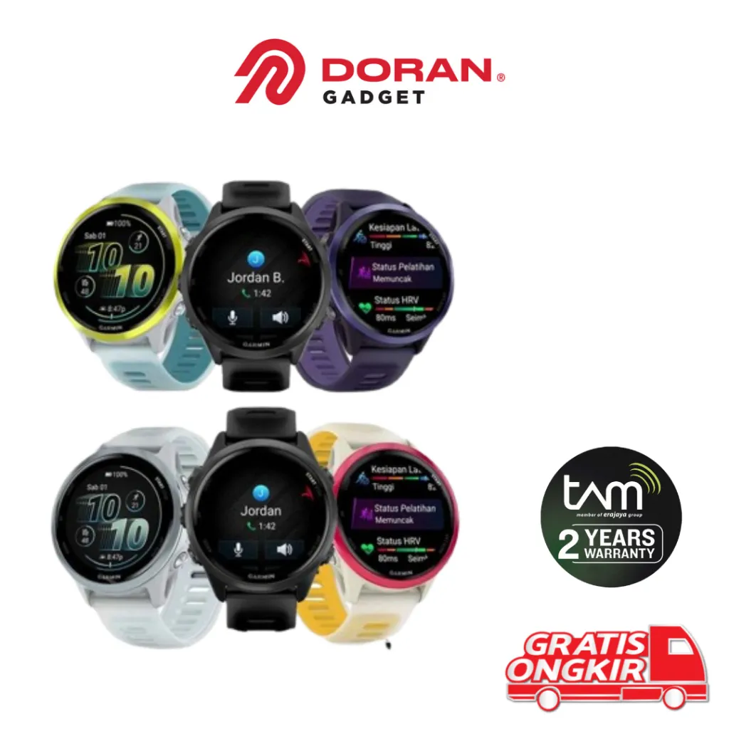 Garmin Forerunner 570 47mm | Garmin Forerunner 570 42mm  - Garansi TAM 2 Tahun
