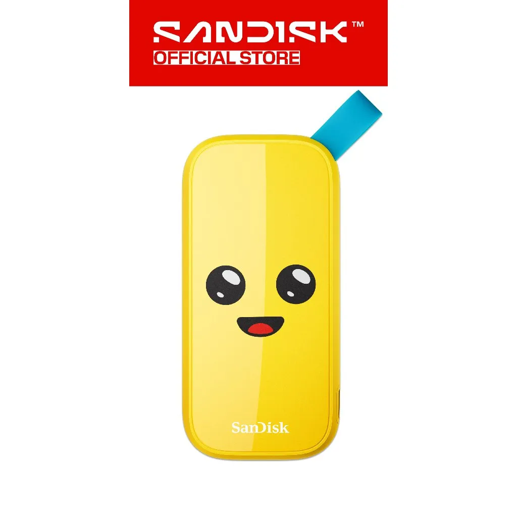SANDISK Portable SSD E30 1TB / 2TB Fortnite Peely Edition USB 3.2 (Up to 800MBps)