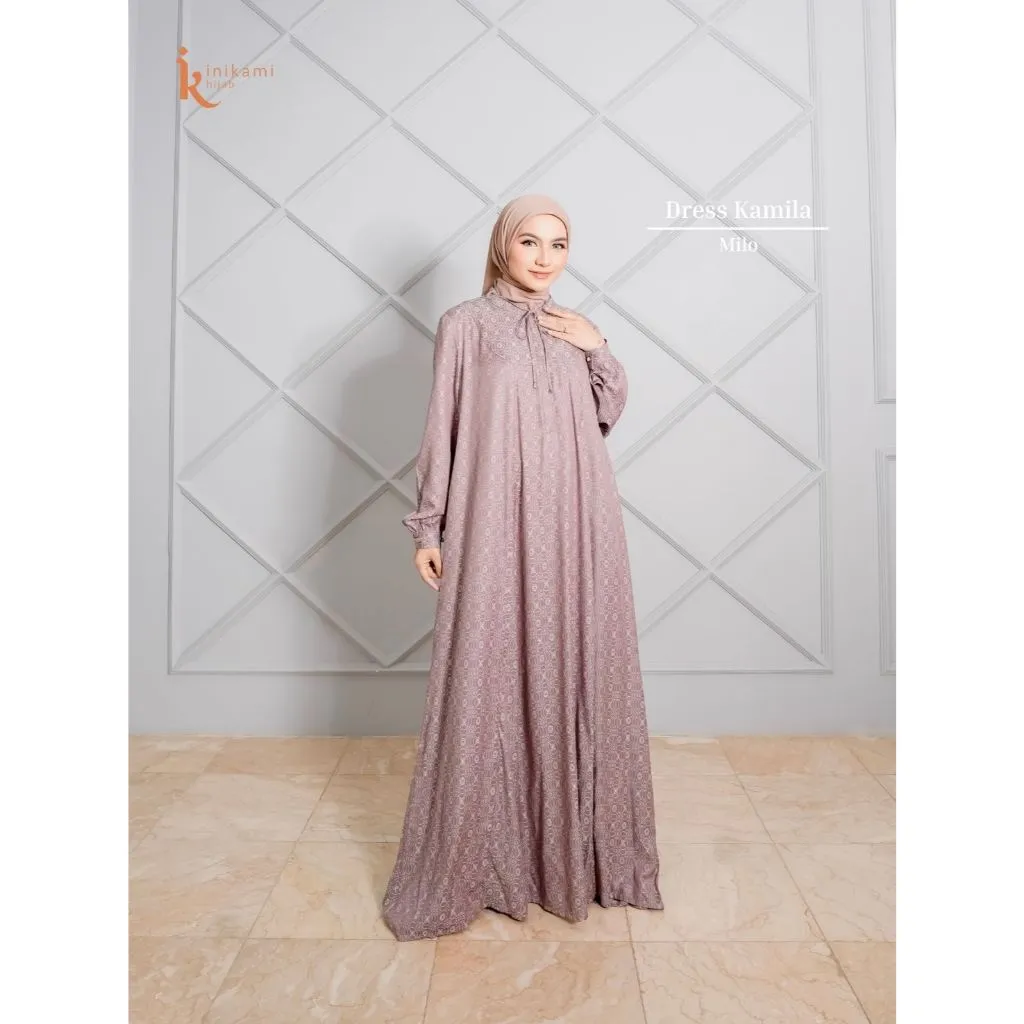 IniKami - Kamila Kaffi Gamis Lebaran 2026 Model Gamis Terbaru Mewah