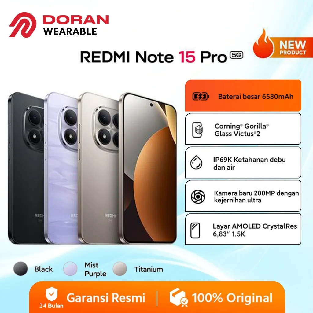 Xiaomi Redmi Note 15 Pro 5G (8/256GB) (12/512GB)