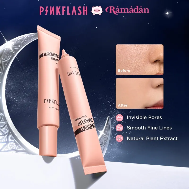 PINKFLASH Pro Touch Pore Minimizer Primer Matte Poreless Smooth Fine Line Soft-focus Blurring Mattifying