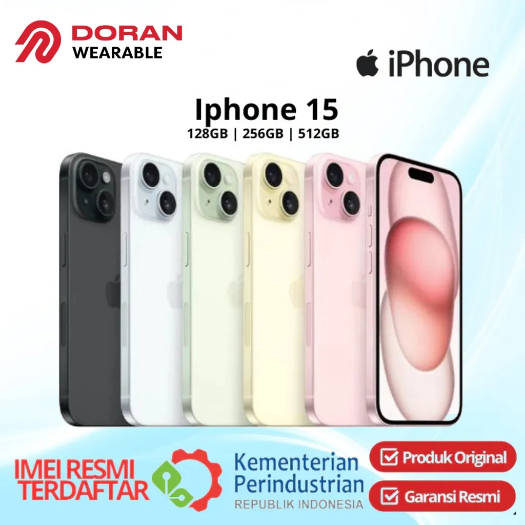 Apple iPhone 15 128GB 256GB 512GB Kamera 48MP, USB-C