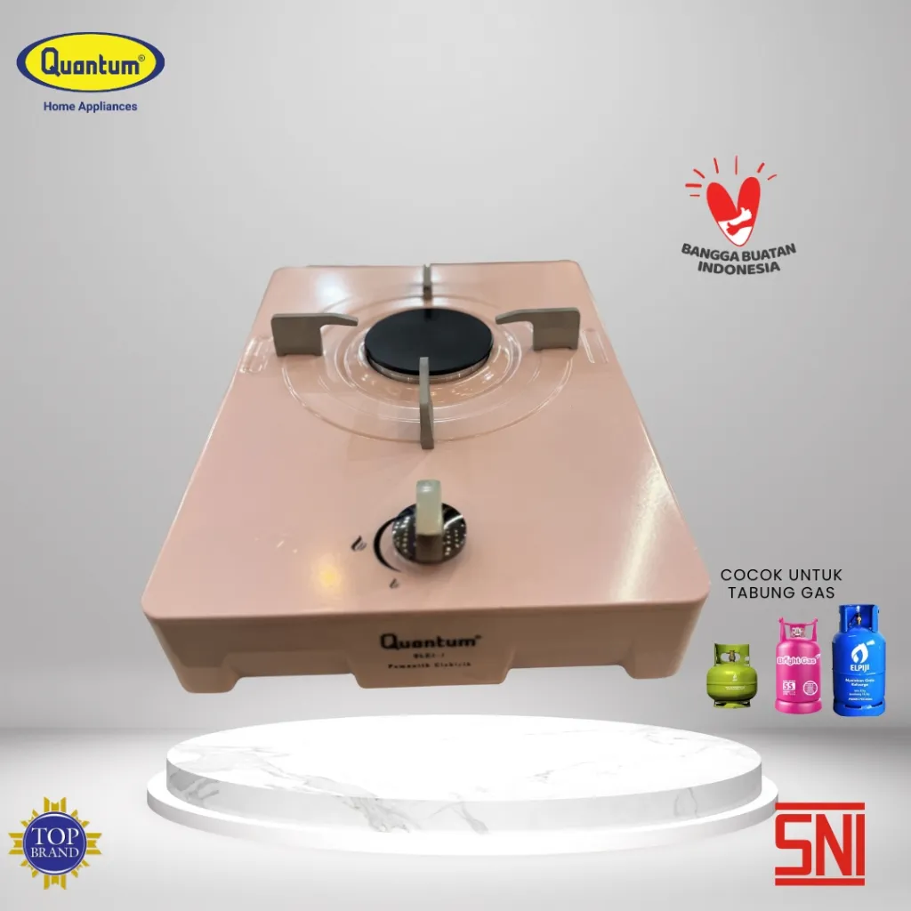 Kompor Gas 1 Tungku Pemantik Elektrik Quantum QLE 1 - 1 - Nova Series