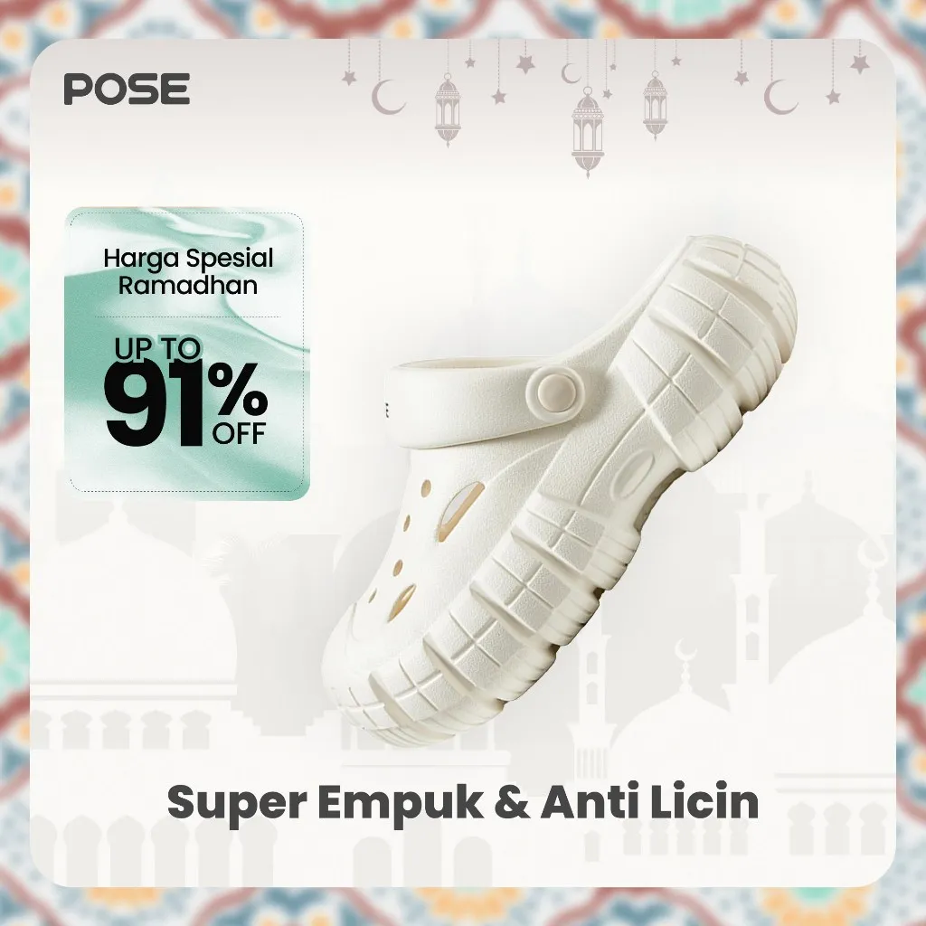 [Livestream][New Arrival]POSE Pioneer&Disney Clogs sandal Anti-selip Nyaman Bernapas menambah tinggi badan Sol tebal dalam di luar ruangan bepergian pria dan wanita pasangan Santai canggih kualitas Dingin 2024 musim panas Produk baru Sendal Karet P2244628