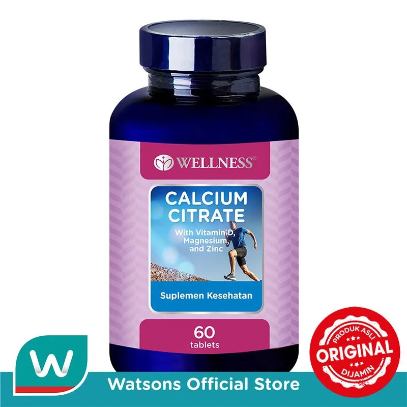 Wellness Calcium Citrate Tablet 60'S