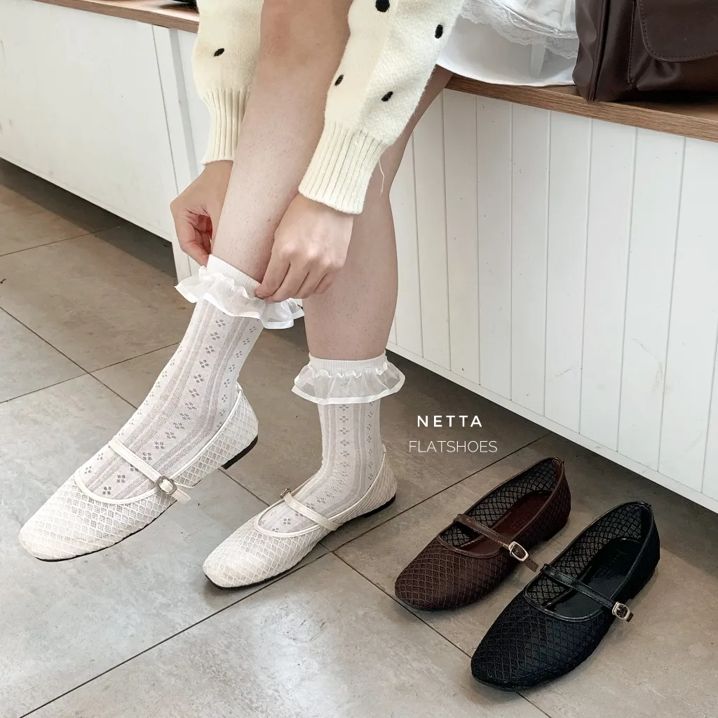 Bellashoesjkt Netta Flatshoes Wanita