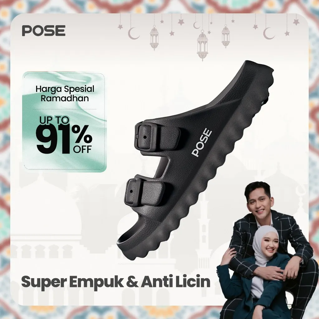 [POSE X  ilyas]POSE sandal wanita koral wanita modis dan simpel ringan dan nyaman anti selip dan menyerap guncangan tali dapat disesuaikan nyaman untuk perjalanan luar ruangan populer dan elegan P1249701