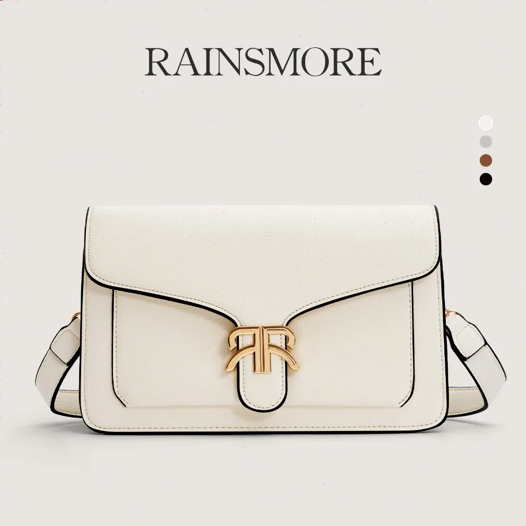 RAINSMORE Tas Wanita  – Model Unik Elegan & Simpel, Tas Selempang, Bahu & Ketik Stylish