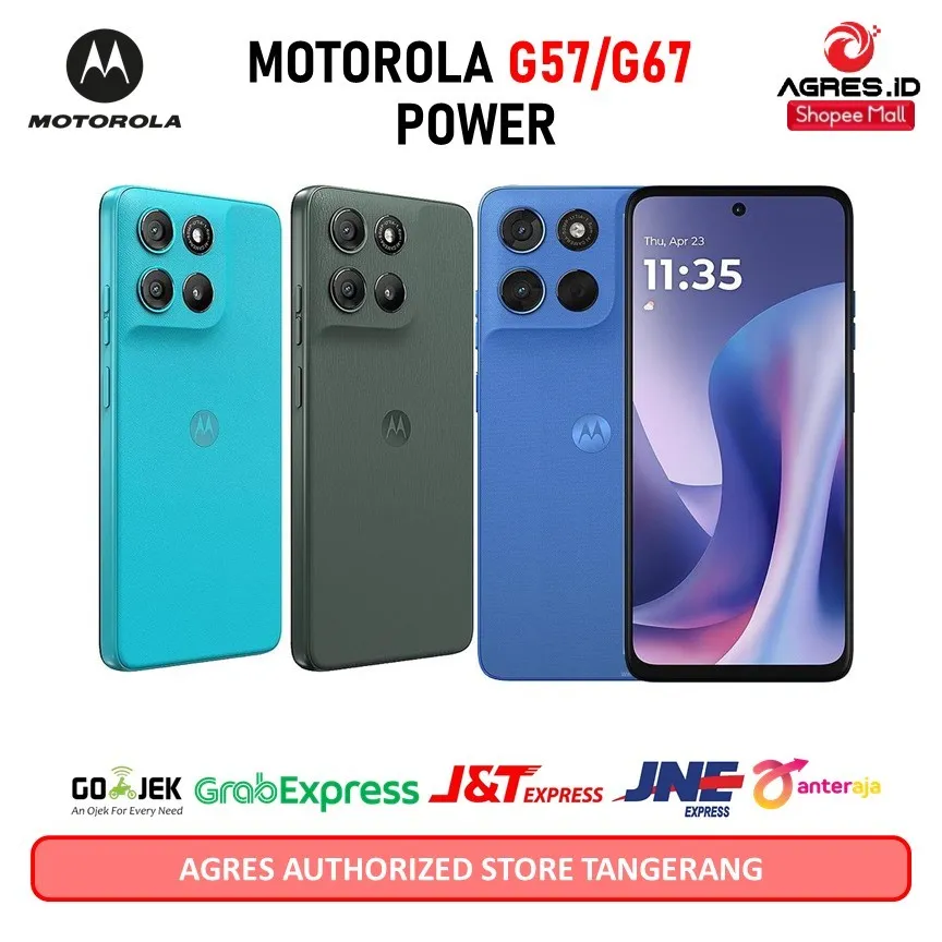 MOTOROLA G57/G67 POWER 5G 8GB 256GB