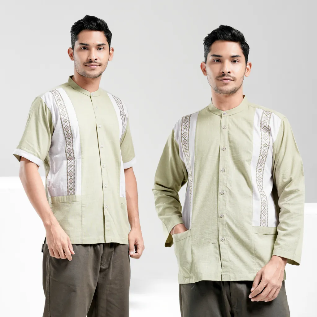 Muslimadani Koko ZAKY Baju Muslim Pria Dewasa Lengan Panjang dan Pendek