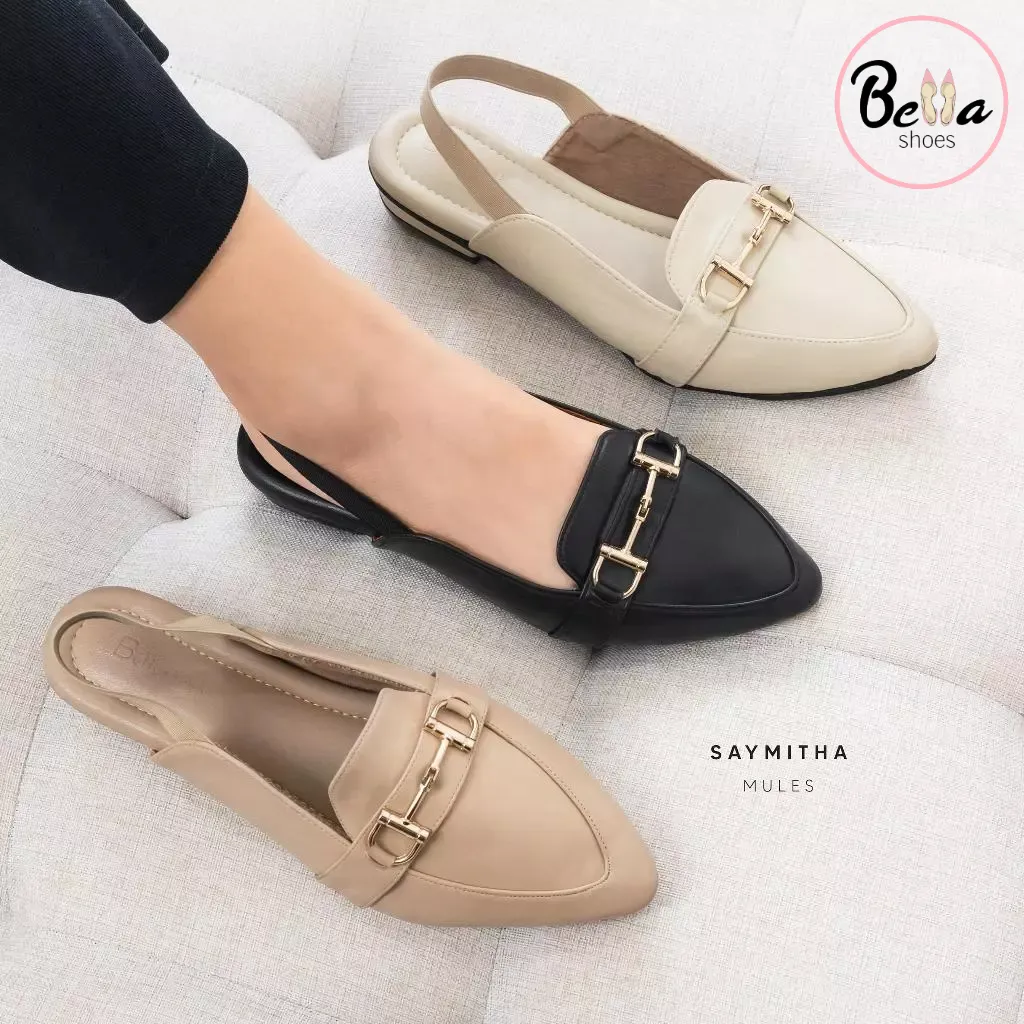 Bellashoesjkt Saymitha Sepatu Mules Wanita Daily
