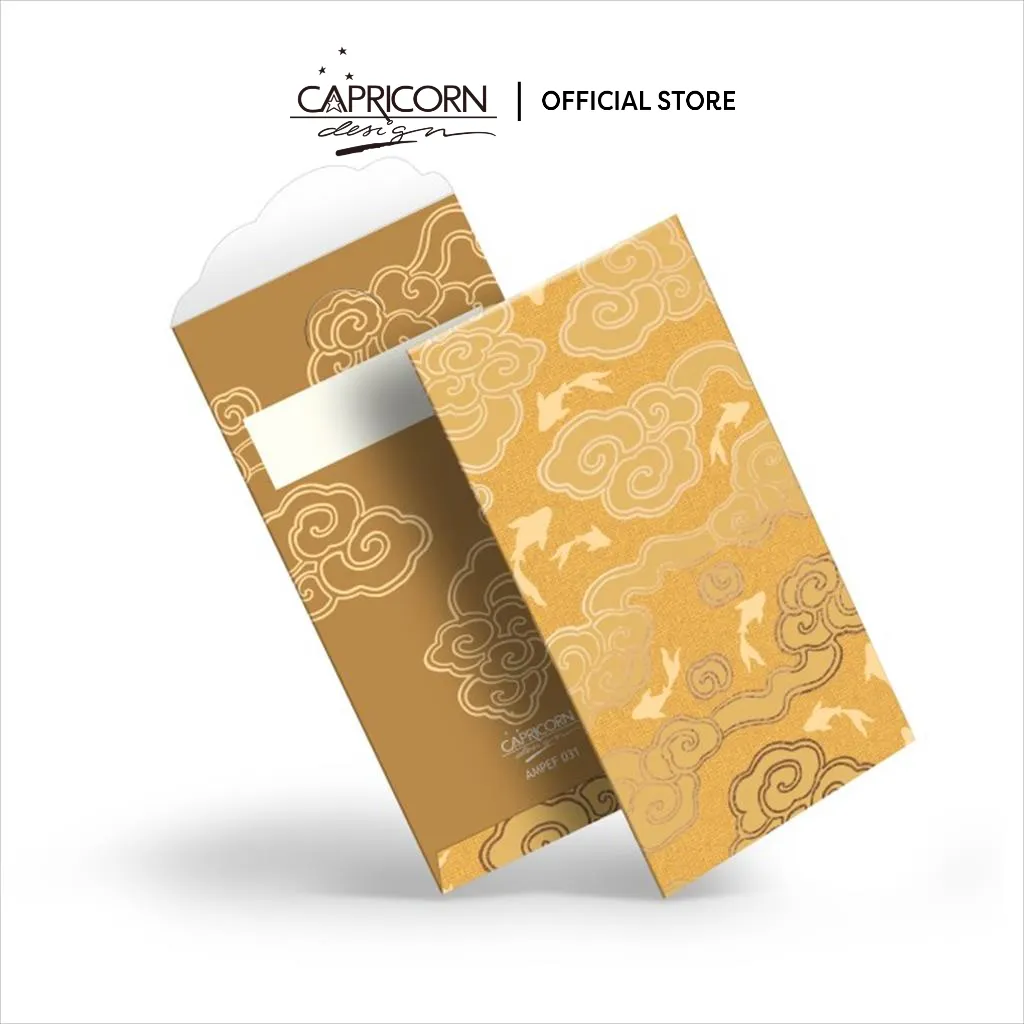 Capricorn Design Amplop / Money Envelope Amplop Wedding Nikah Pernikahan Motif Oriental isi 5