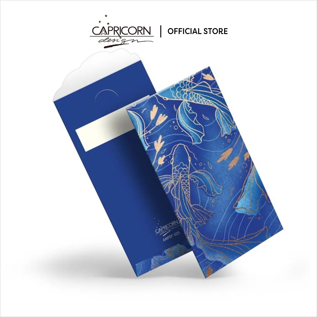 Capricorn Design Amplop / Money Envelope Amplop NIkah Pernikahan Wedding Motif Oriental isi 5