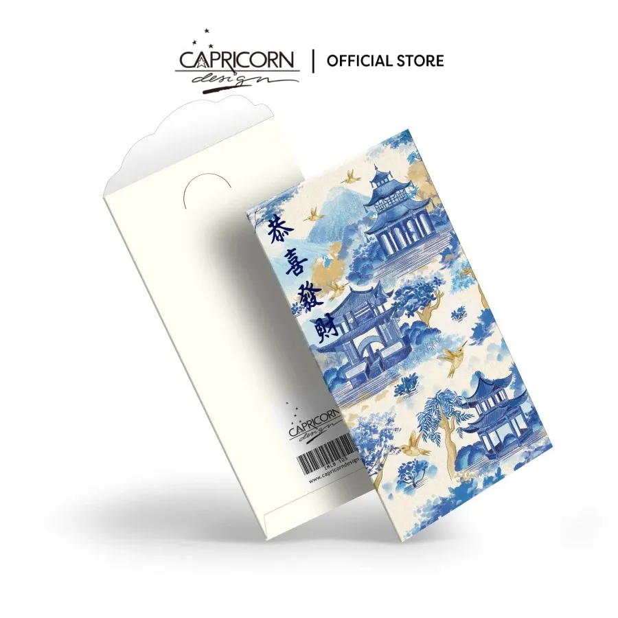 Capricorn Design Angpao Imlek Premium Isi 5 | Amplop Chinese New Year Elegan & Aesthetic – IMLB 103