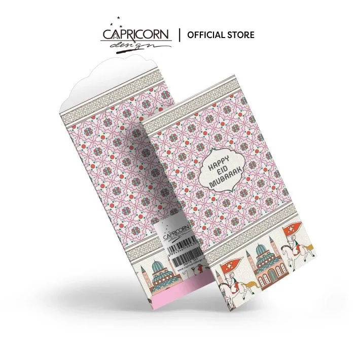 Capricorn Design Amplop Lebaran Eksklusif Isi 5 Pcs | Angpao Idul Fitri High Quality Premium - AMPFB 365