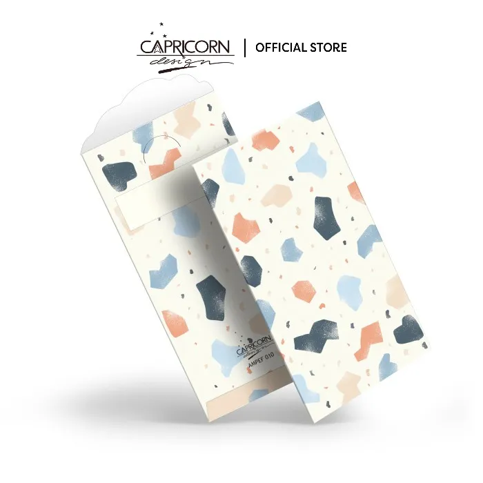 Capricorn Design Amplop / Money Envelope Amplop Nikah Pernikahan Wedding Motif  Abstract isi 5