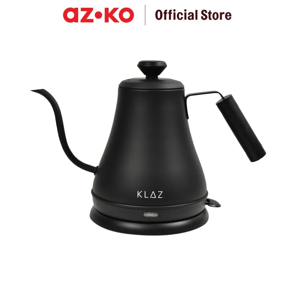 AZKO Klaz 800 ml Teko Listrik Gooseneck Ceret Food Grade Ketel Air Elektrik Electric Kettle Wadah Masak Air
