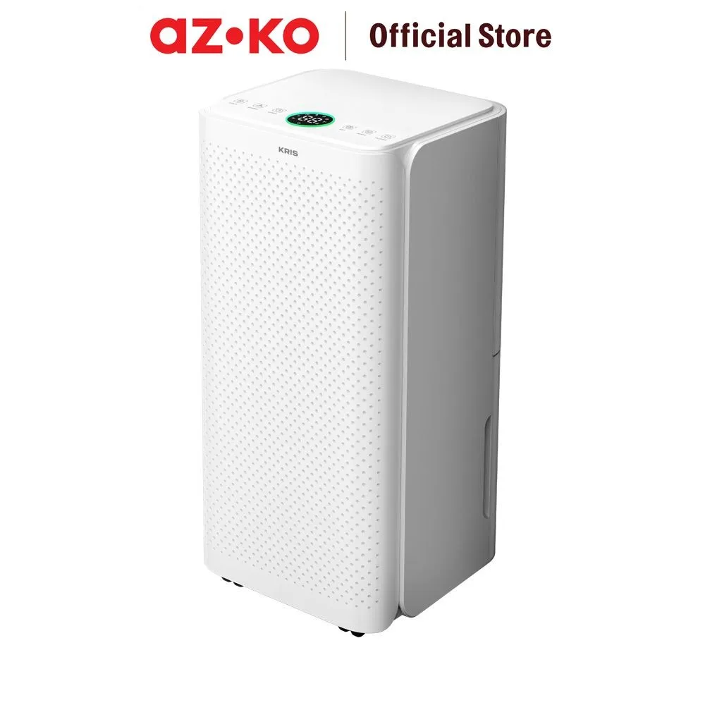 AZKO Kris 10 ltr Dehumidifier - Putih Alat Pengatur Kelembapan Udara Mesin Penyerap Kelembaban Elektronik Rumah