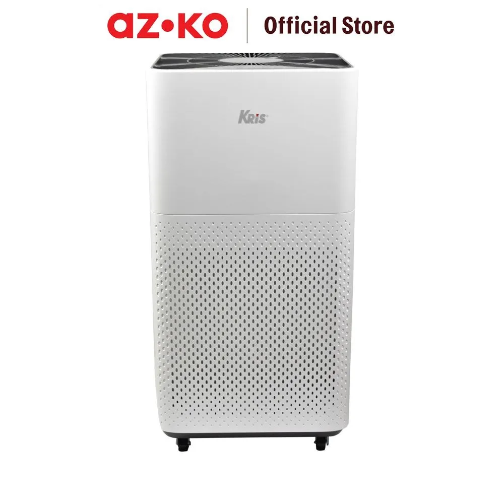 AZKO Kris 40 m2 Air Purifier Cadr 400 m3/Jam - Putih Penjernih Udara Alat Penyaring Pembersih Udara Elektronik Rumah Air Cleaner