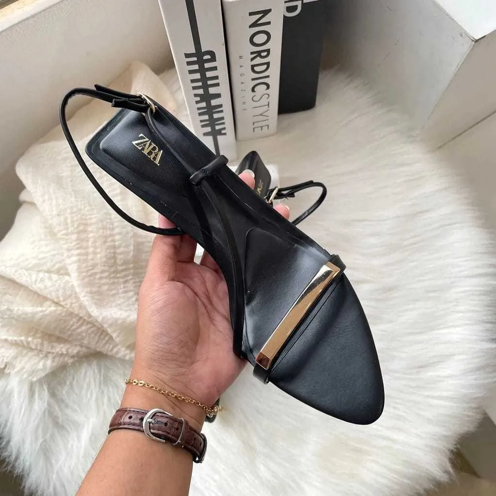 [2.2 Ramadan Fashion Sale] - Sepatu Heels Wanita ZR A083-1 - 5cm