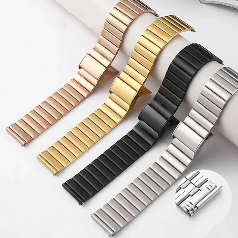 Rantai jam Tangan Smart Watch 22mm Strap Stainless Steel Selip Jam Tangan Pintar