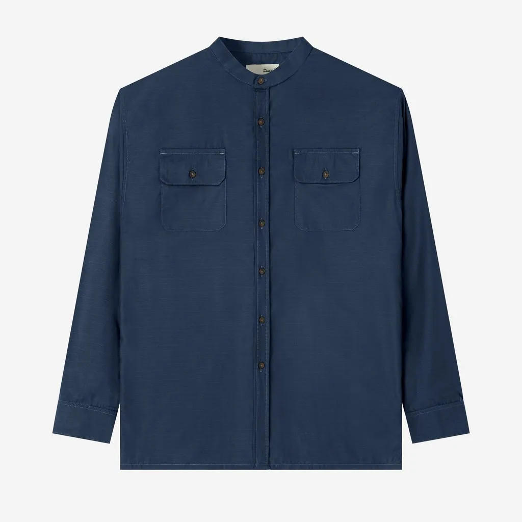 DUHA Baju Koko Lengan Panjang - Numair - Navy