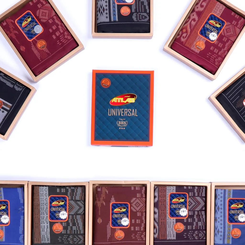 Grosir 10 Pcs Sarung ATLAS Universal 635 Kembang Motif GSF