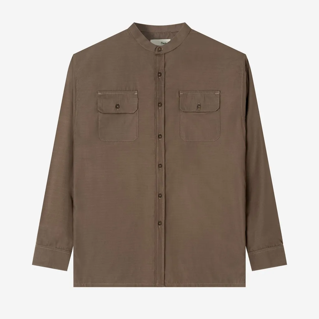DUHA Baju Koko Lengan Panjang - Numair - Brown